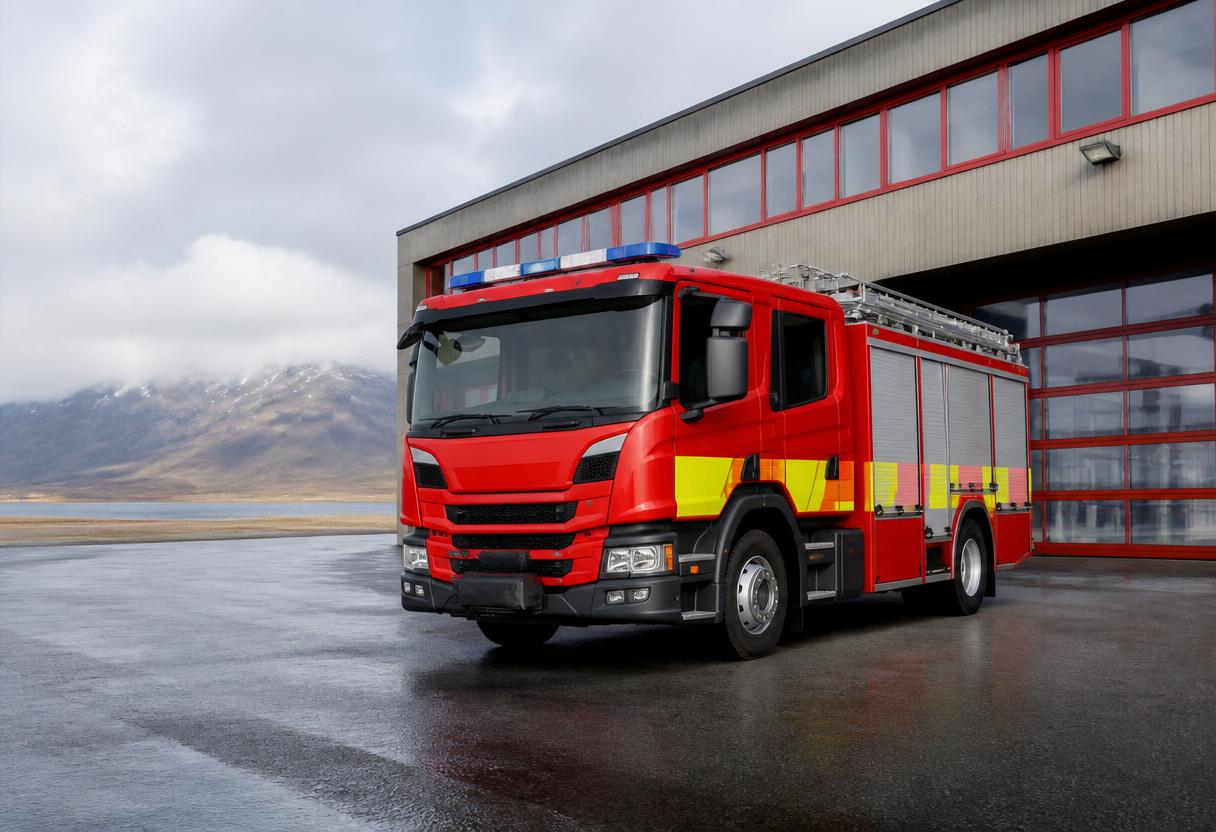 Slökkvilið og björgunarsveitir